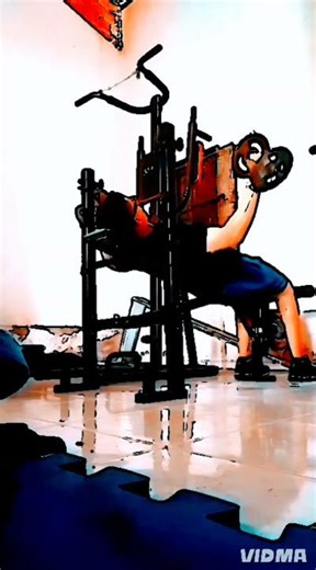 #1078 TREINAMENTO DE PEITORAL NA ACADEMIA NO SUPINO ELEVADO COM ALTERES DE 3KG ‪@DJPEDROSAMPAIO‬