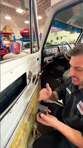 Trick Power Window Install on 1966 Chevy C10!