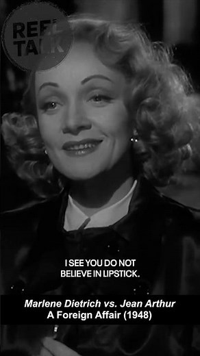 The Iconic Stare Down: Dietrich & Arthur | A Foreign Affair | Reel Talk 🎞️