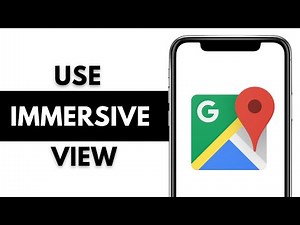 How To Use Immersive View In Google Maps | Use New AI powered Immersive View