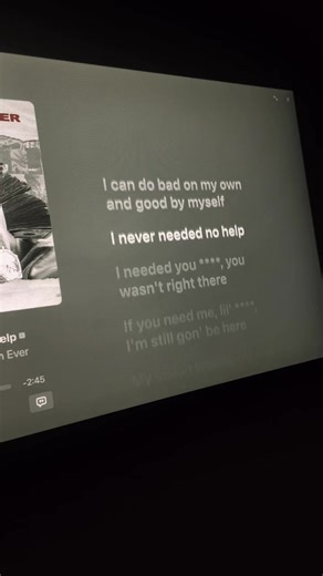 INeverNeededNoHelp 🗣️ #lilbaby #music #lyrics #real #fyp | lil baby