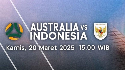Link Live Score Hasil Indonesia vs Australia Hari Ini 2025, Pantau Skor Akhir Pertandingan Timnas - Tribunkaltim.co