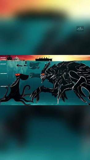 What animal is that ? Kraken?? #fyp #trending #animal #foryou #alivediscovery #biganimals #seamonster #kraken