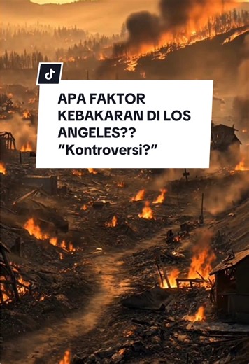 Faktor Kebakaran Los Angeles: Penyebab dan Kontroversi