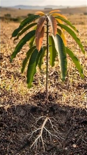 Seed to Tree → Life Cycle Loop 🌱🌳 Viral Nature #Shorts