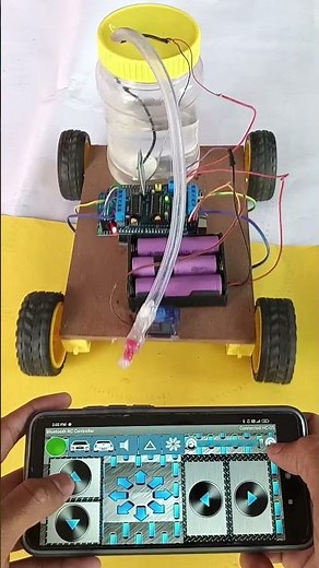 "Fire-Fighting Robot Car | DIY Project to Save Lives!" #shorts #short