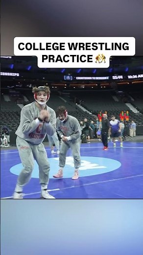 The practice Cornell had the day before 2025 NCAAs was nonstop entertainment 🍿 🤼
