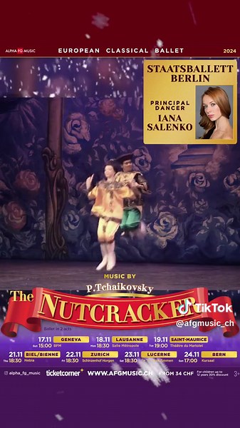 European Classical Ballet! Choreography by Marius Petipa, revised version by Andrei Batalov