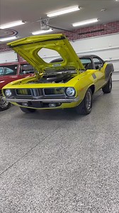 We have this Amazing 1972 Plymouth Barracuda in the show room!! #plymouth #cuda #mopar #musclecars | Coyote Classics, INC.