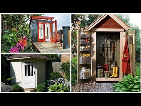 16 Tool House Models -Ideas for organizing tools and making your life easier