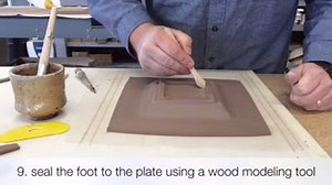 89 reactions · 98 shares | Add a foot to your plates and platters, it's easy! Watch this helpful video showing how to use our Foot Maker to make a foot for your pieces. | GR Pottery Forms | Facebook
