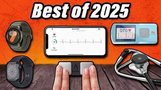 8 Best EKG/ECG Devices 2025 - Budget, Card-Sized, Smartwatch & Professional!