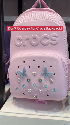 Just a reminder that #CrocsNewArrivals is going on which means lots of sales to on @Crocs products! Crocs Classic Backpacks last for multiple years!! #crocs #backpack #fyp