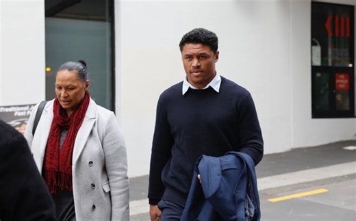 Emotional Caleb Clarke avoids conviction for fleeing police, named in ABs squad same day