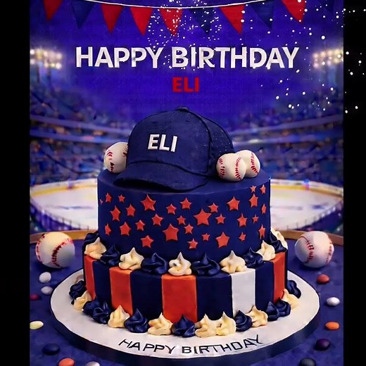 Happy Birthday Eli Send a Personal Video Message Instantly via iPhone Messages