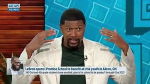 Jalen Rose knows what it's like to open a school and recognizes other public figures who have come before LeBron James. | Get Up