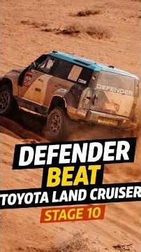 Dakar Rally 2026 Stage 10 Highlights | Stock Category Top 5 #dakarrally #defenderrally