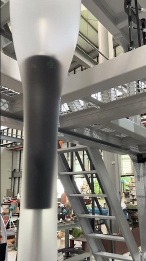 Double Efficiency with Single Extruder | Twin Head Blown Film Machine