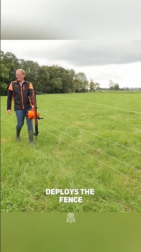 Instant Electric Fence Setup.