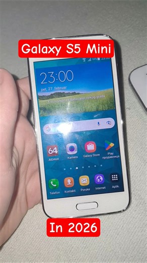 Samsung Galaxy S5 Mini In 2026😋 #smartphone