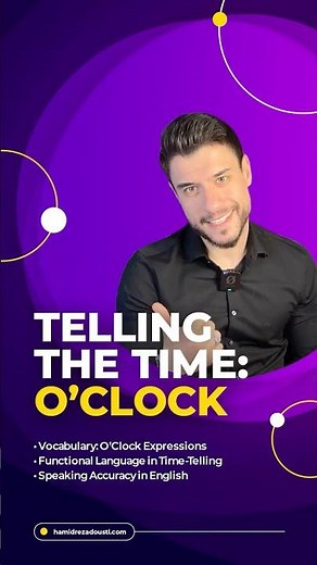Telling the Time in English | O’Clock Expressions Explained