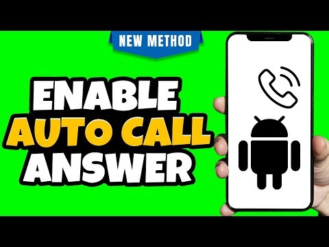 How to Enable Auto call Answer in Android 2026 | Auto Answering incoming calls
