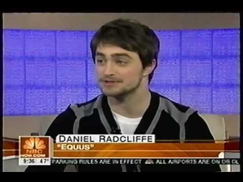 Daniel Radcliffe interviewed on The Today Show during his performance in Equus on Broadway