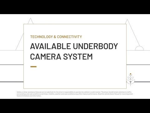 How to Use Underbody Camera System | Chevrolet