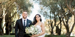 Catch a glimpse of George Springer's wedding -- and watch the newlyweds dance into the reception