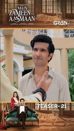 Main Zameen To Aasmaan Ep 21 Teaser !! #shorts #ferozekhan #hibabukhari #shortsfeed #reels #reel