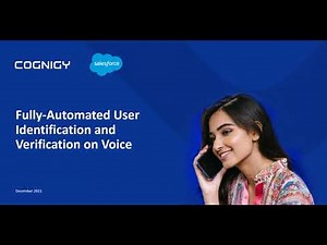 Contact Center ID&V using a Voice Bot with Salesforce