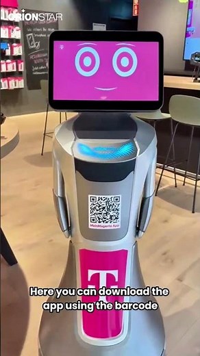 GreetingBot Nova On Duty at Deutsche Telekom Flagship