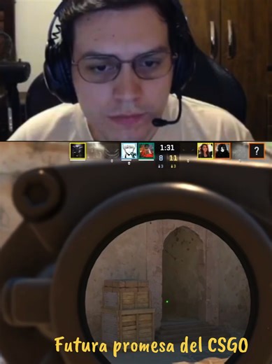 Futura promesa del CSGO #clip #matthewdota2 #dota2 #gotto #csgo