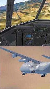 INFINITE FLIGHT | Landing at Paro intl airport【PBH/VQPR】C130J-30 #infiniteflight #landing #simulator