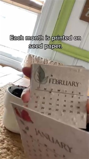 🌱 Our 2025 Seed Calendar lets you celebrate each month with fresh flowers and herbs. Simply plant, water, and watch your calendar come to life—indoors or outdoors, no green thumb required! It’s a delightful, thoughtful gift for yourself or any plant lover. 🌍💖 | Considerby-5