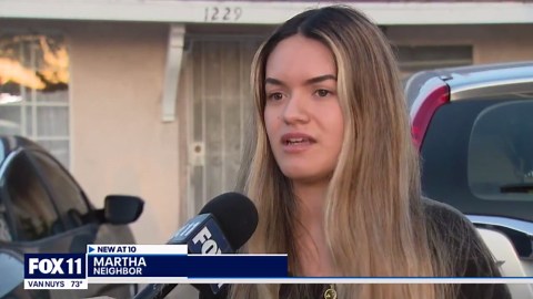 Woman arrested after video showed dumping puppy on road, running the dog over in Santa Ana
