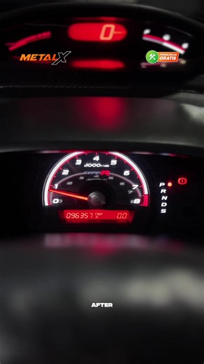 Part eksklusif untuk Civic FD kamu 😎 Tampil lebih elegan dan racing dengan panel Speedometer METAL X #civicfd #hondacivic #jdm