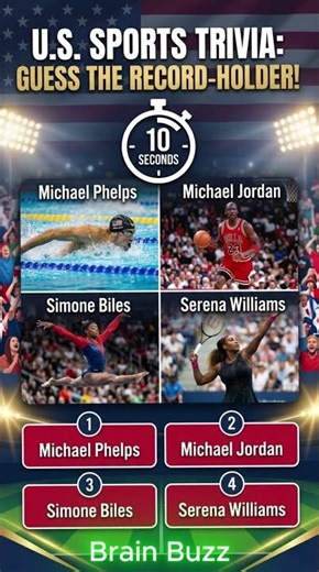 🧠The Ultimate U.S. Sports Trivia! 🇺🇸 🔥 #BrainBuzz