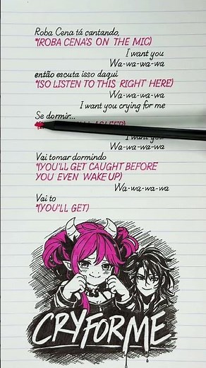 ♥️😭 Cry For Me – IRONMOUSE FUNK (English Translation + Lyrics) | Wa-Wa-Wa Trend