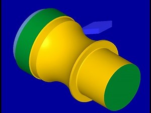 13) CNC LATHE PROGRAMMING IN MASTERCAM (G72 CANNED CYCLE)