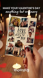 This Valentine’s Day, send a custom card they’ll actually keep. Make your partner, bestie, or secret crush a personalized card filled with photos, memories, and words that mean the world. Whether it’s sweet, silly, or straight-up romantic, there’s a Moonpig card for everyone you love 💘 ✉️ Thousands of Valentine’s Cards 📬 Printed & Mailed for You ✏️ Fully Customizable Make your card one they’ll want to keep forever 💌 | Moonpig USA