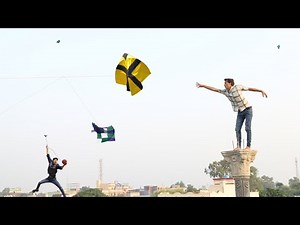 Patang Caught With Abubaker | Beautiful Gudda Kite