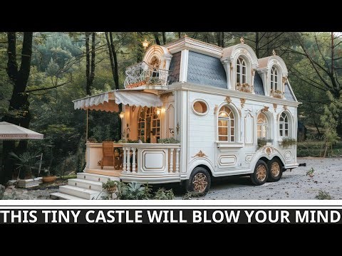 Living Like Royalty in a Tiny Castle on Wheels | Traveling Across America