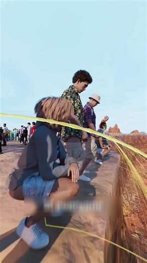 Grand Canyon ထဲ သေးပေါက်သောအခါ🗿 #recapmovieentertainment🎥 #positivevibes #mmsub #grandcanyon #Ai