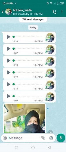 Exploring a Messaging App's Voice Message Features