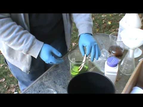 Gold Recovery from Plates and Cups : How to remove the gold!