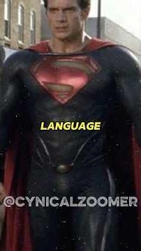 Man of Steel's smartest design choice was hidden in it's language #superman #movies