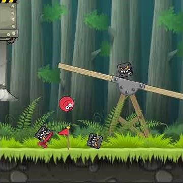 Red Ball Vs 100 Box EPIC Ep 18 #Shorts