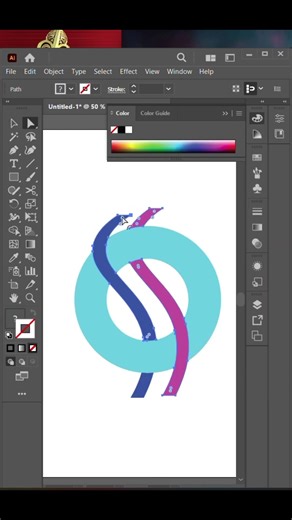 Logo Shape Behind Object Trick in Illustrator — Easy Front/Back Mask Tutorial!