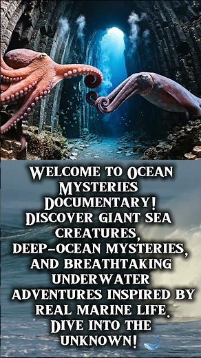 Welcome to Ocean Mysteries Documentary! ##DeepSea #GiantOctopus #ColossalSquid #SeaMonster